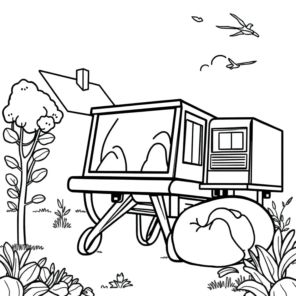 Childrens coloring page