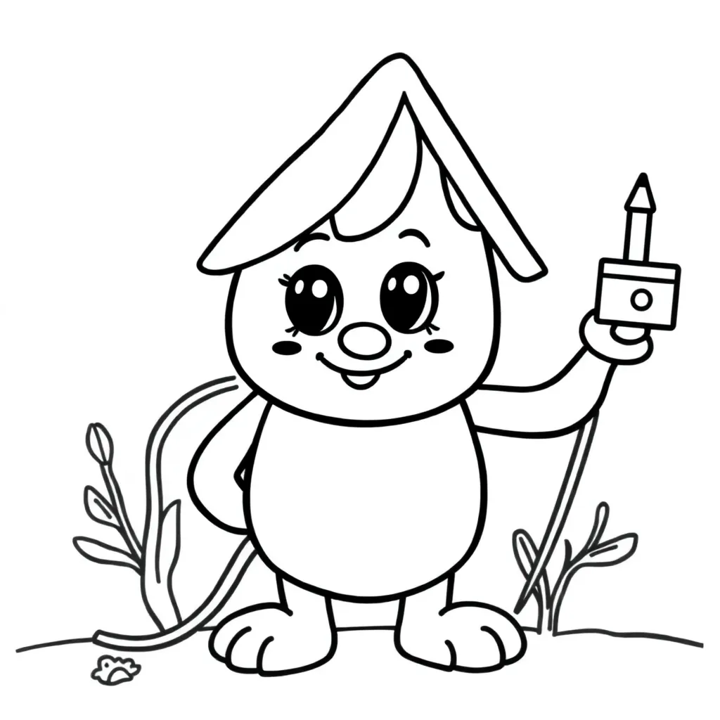Childrens coloring page