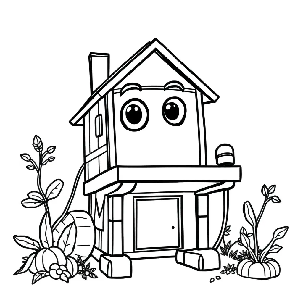 Childrens coloring page