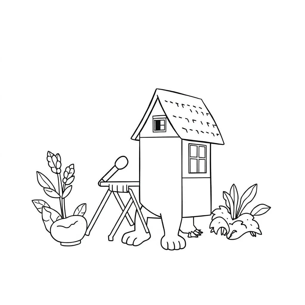 Childrens coloring page