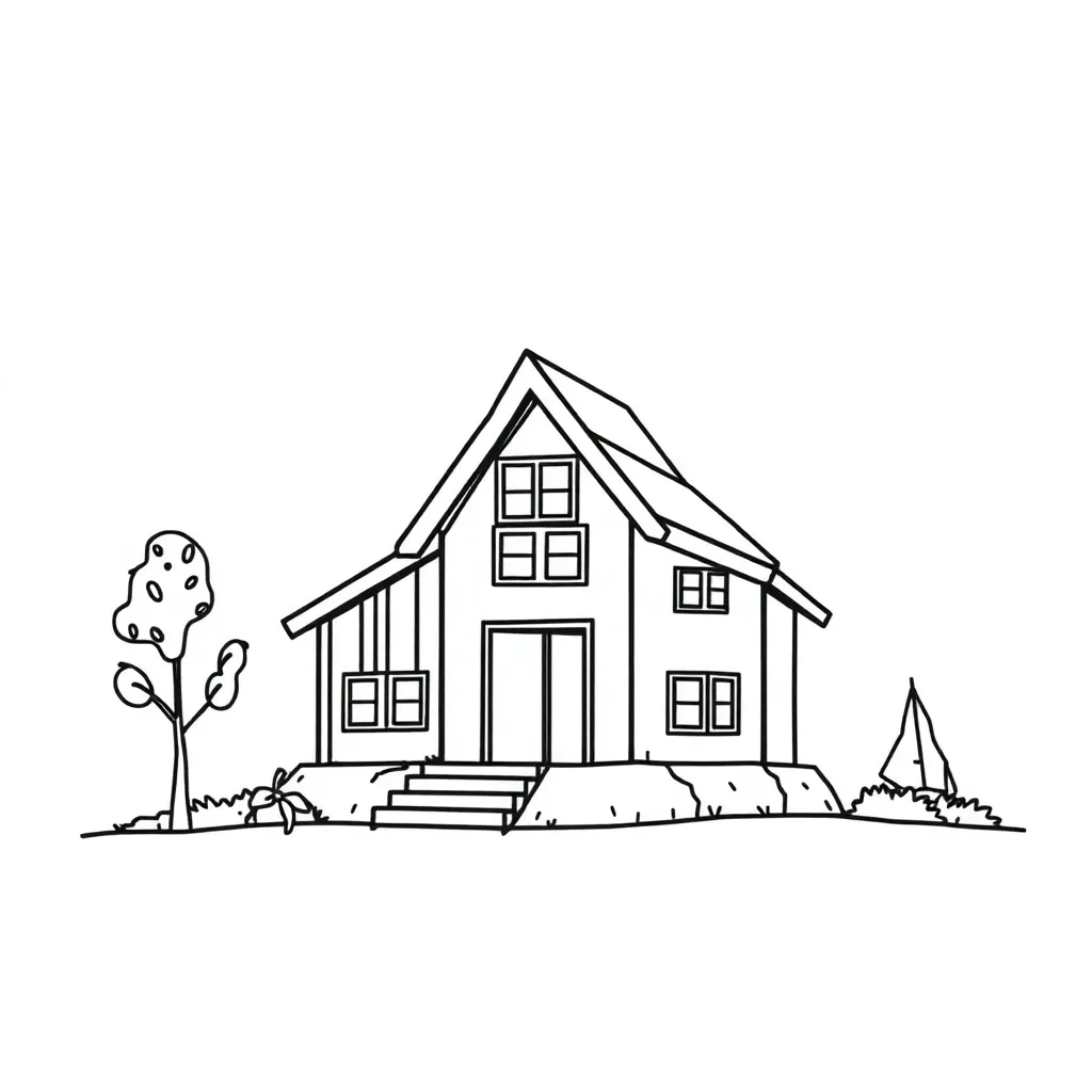 Childrens coloring page