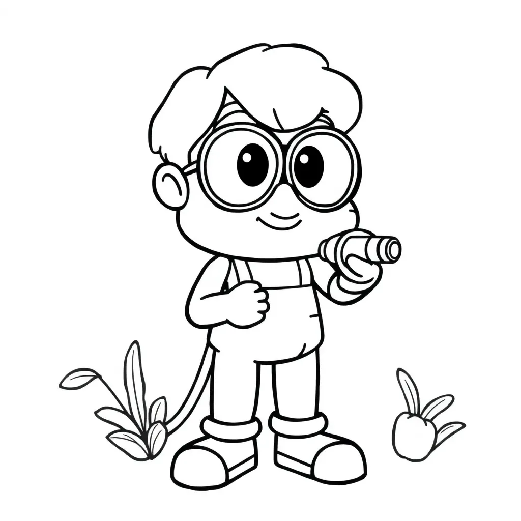 Childrens coloring page