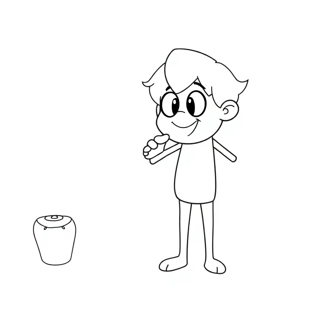 Childrens coloring page