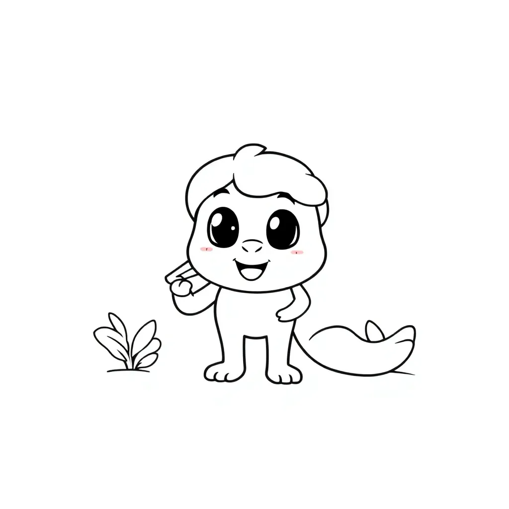 Childrens coloring page