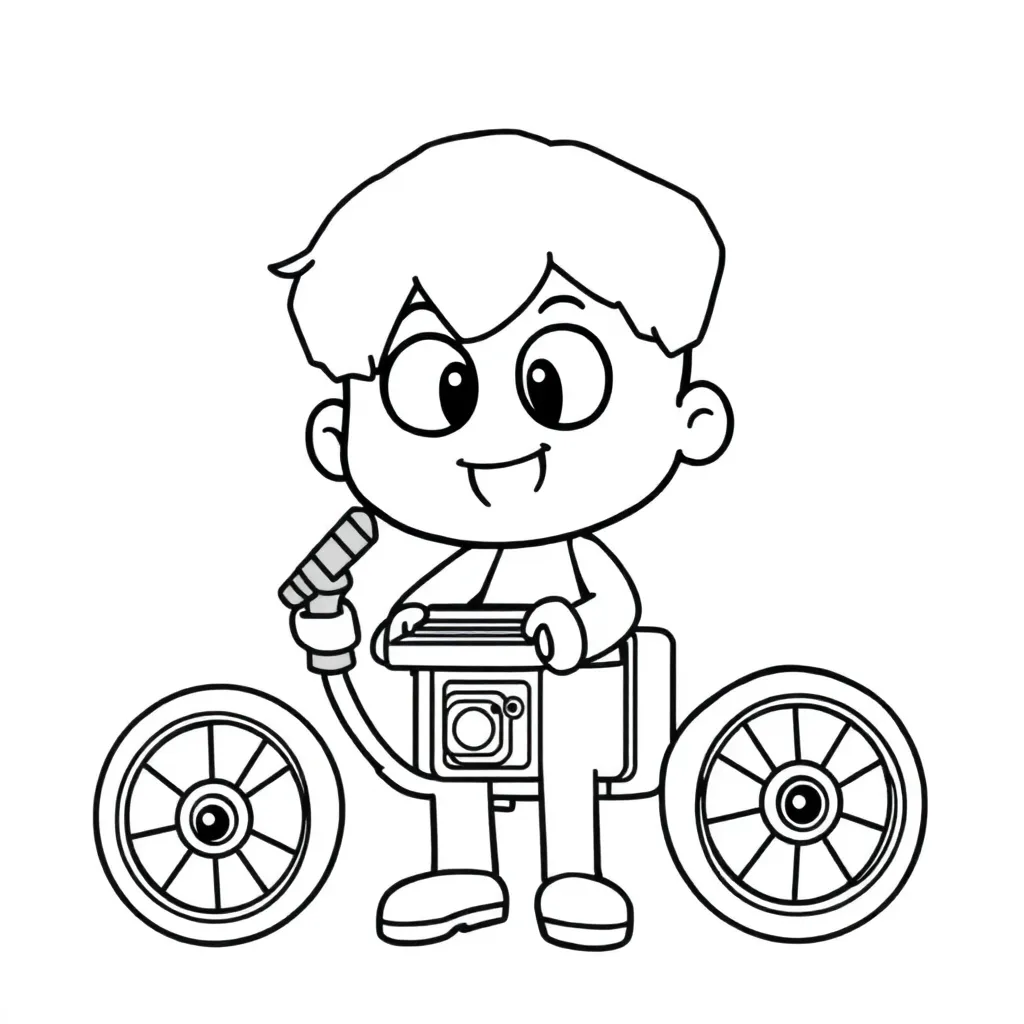 Childrens coloring page
