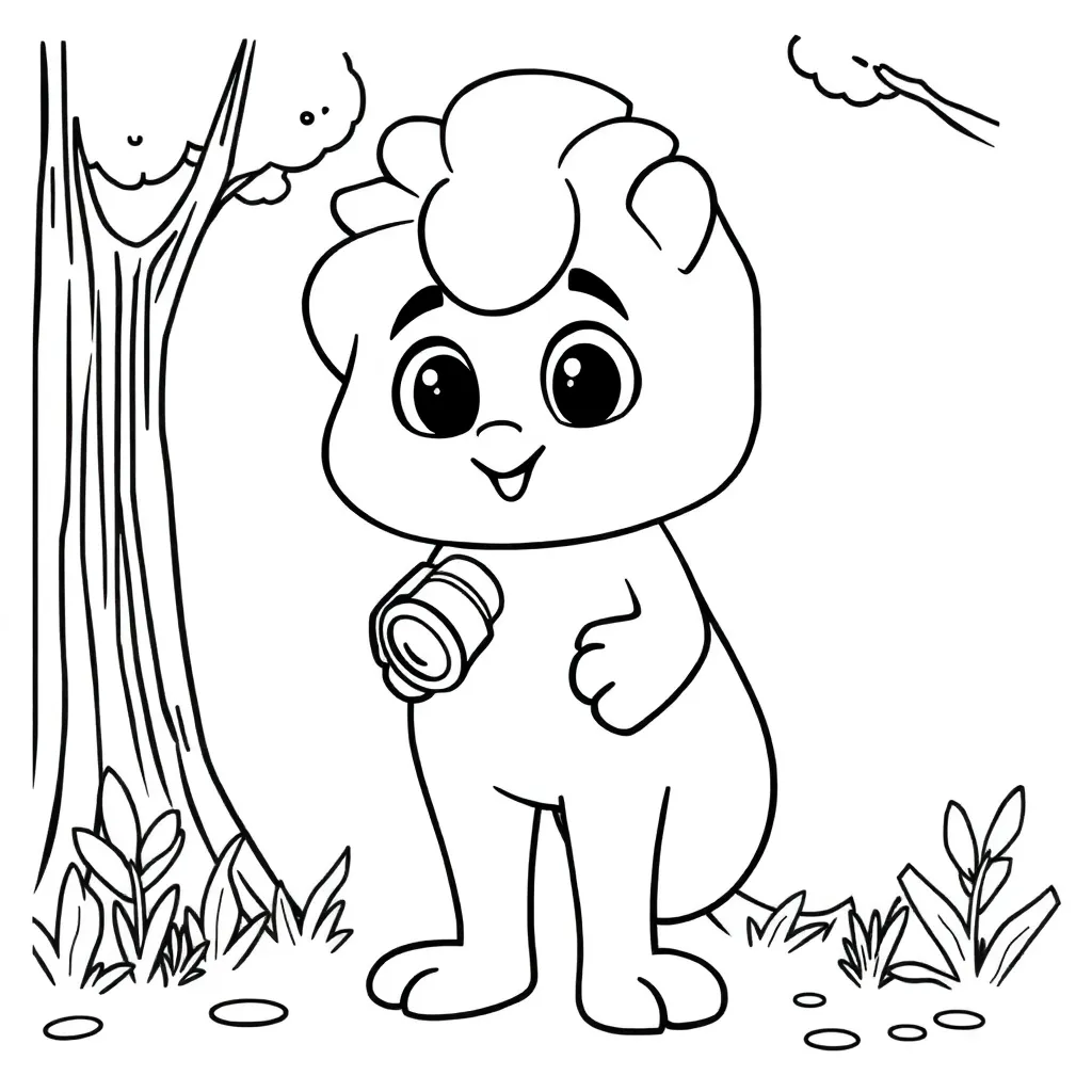 Childrens coloring page