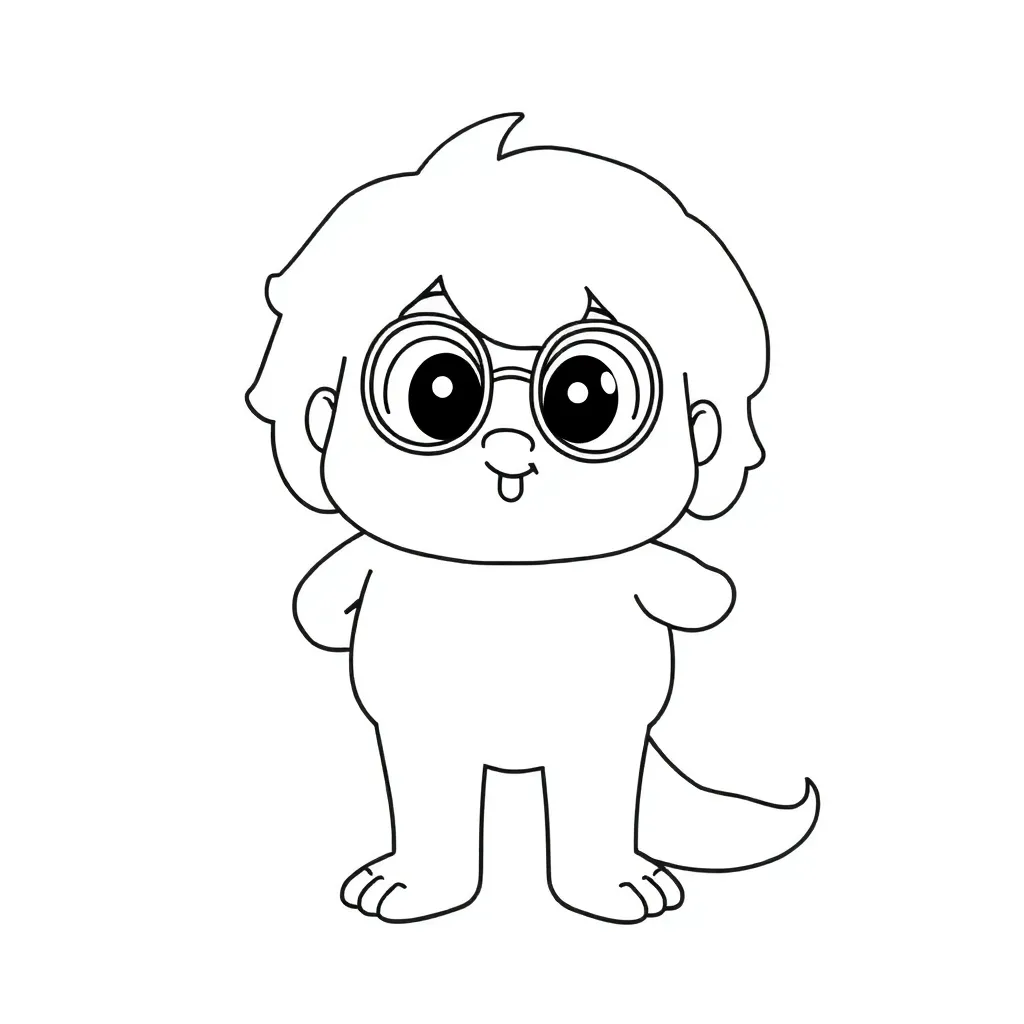 Childrens coloring page