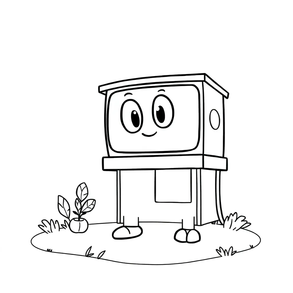 Childrens coloring page