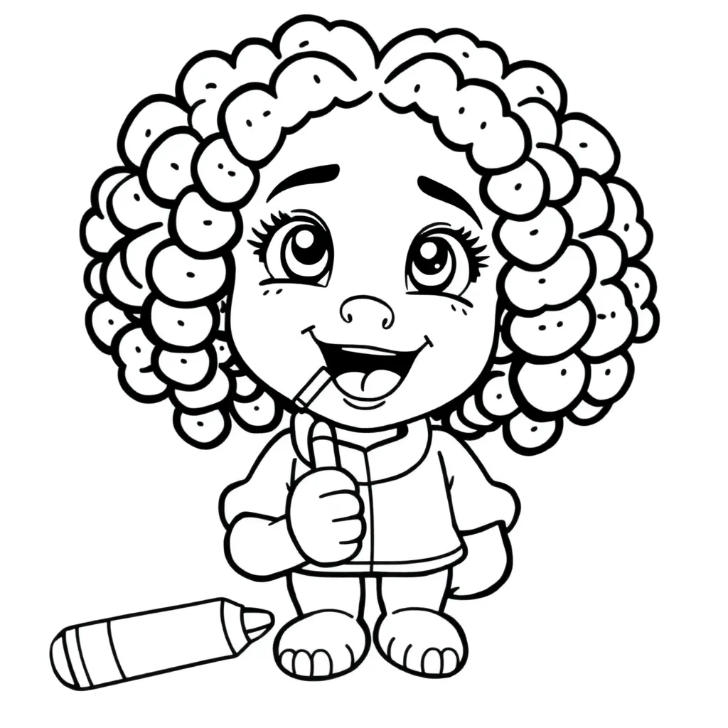 Childrens coloring page