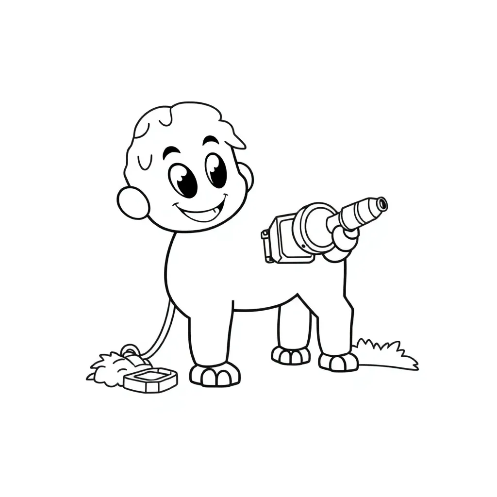 Childrens coloring page