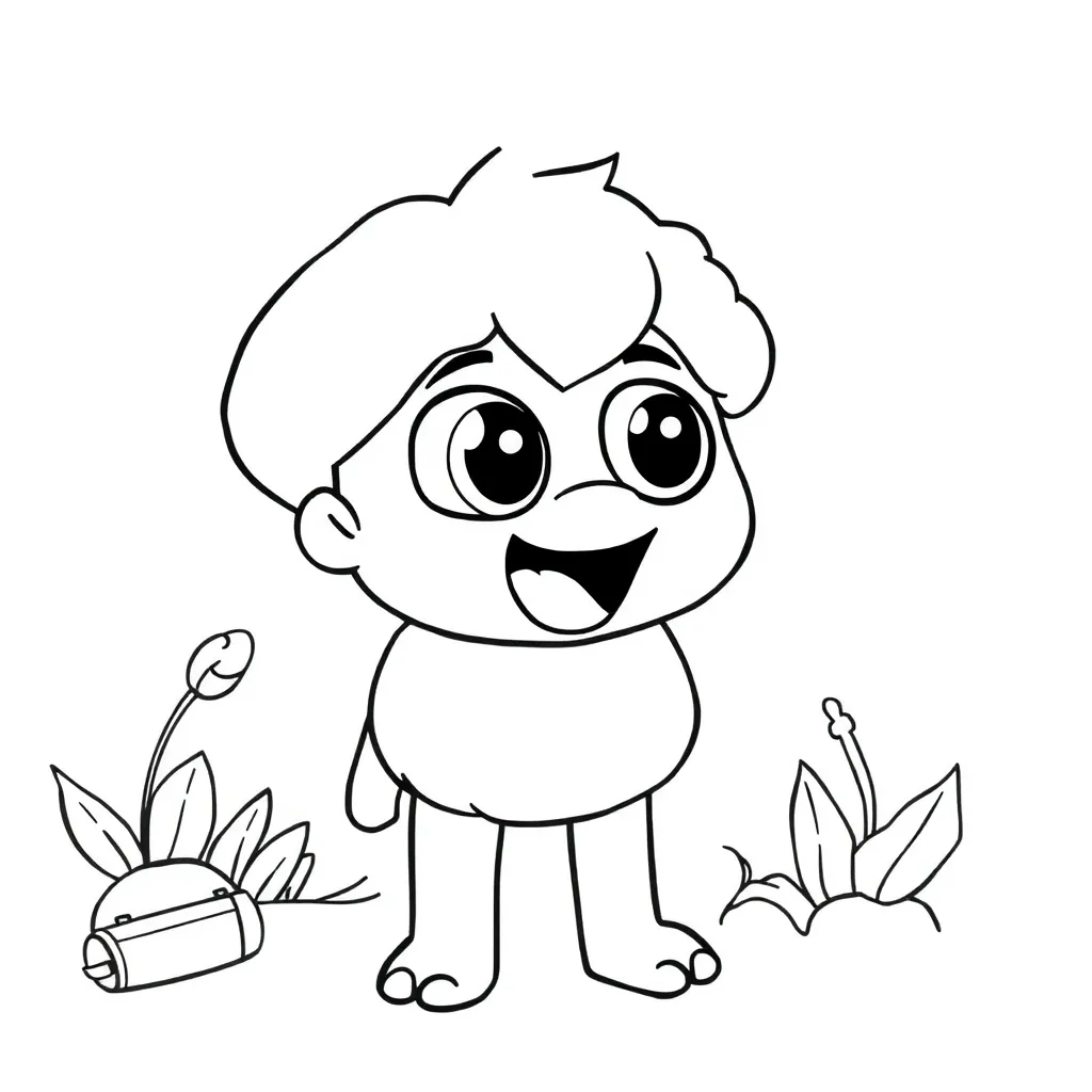 Childrens coloring page