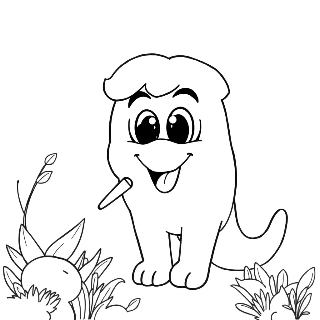 Childrens coloring page