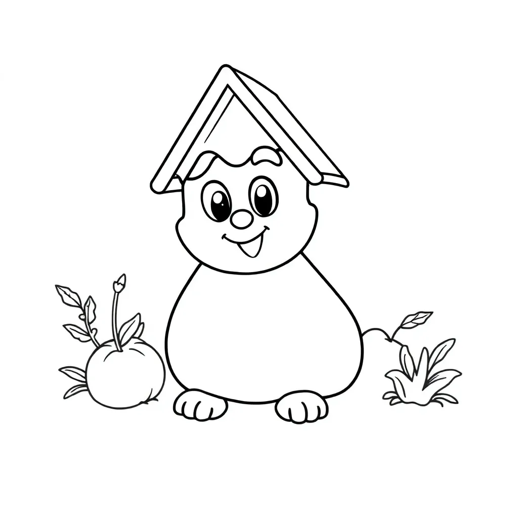 Childrens coloring page