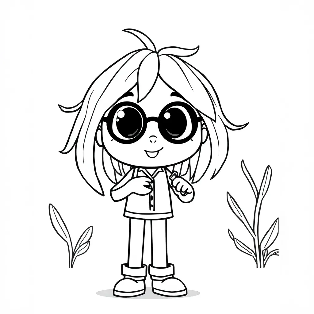 Childrens coloring page