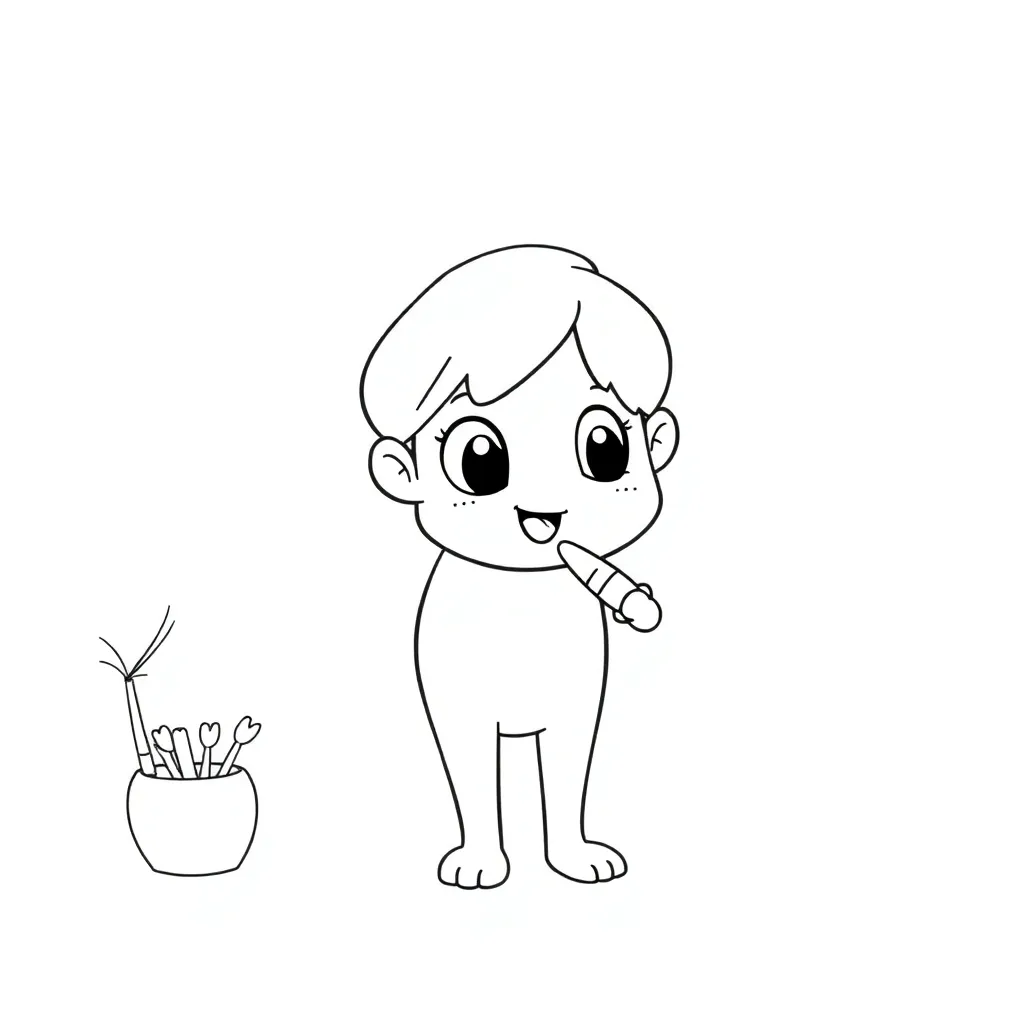 Childrens coloring page