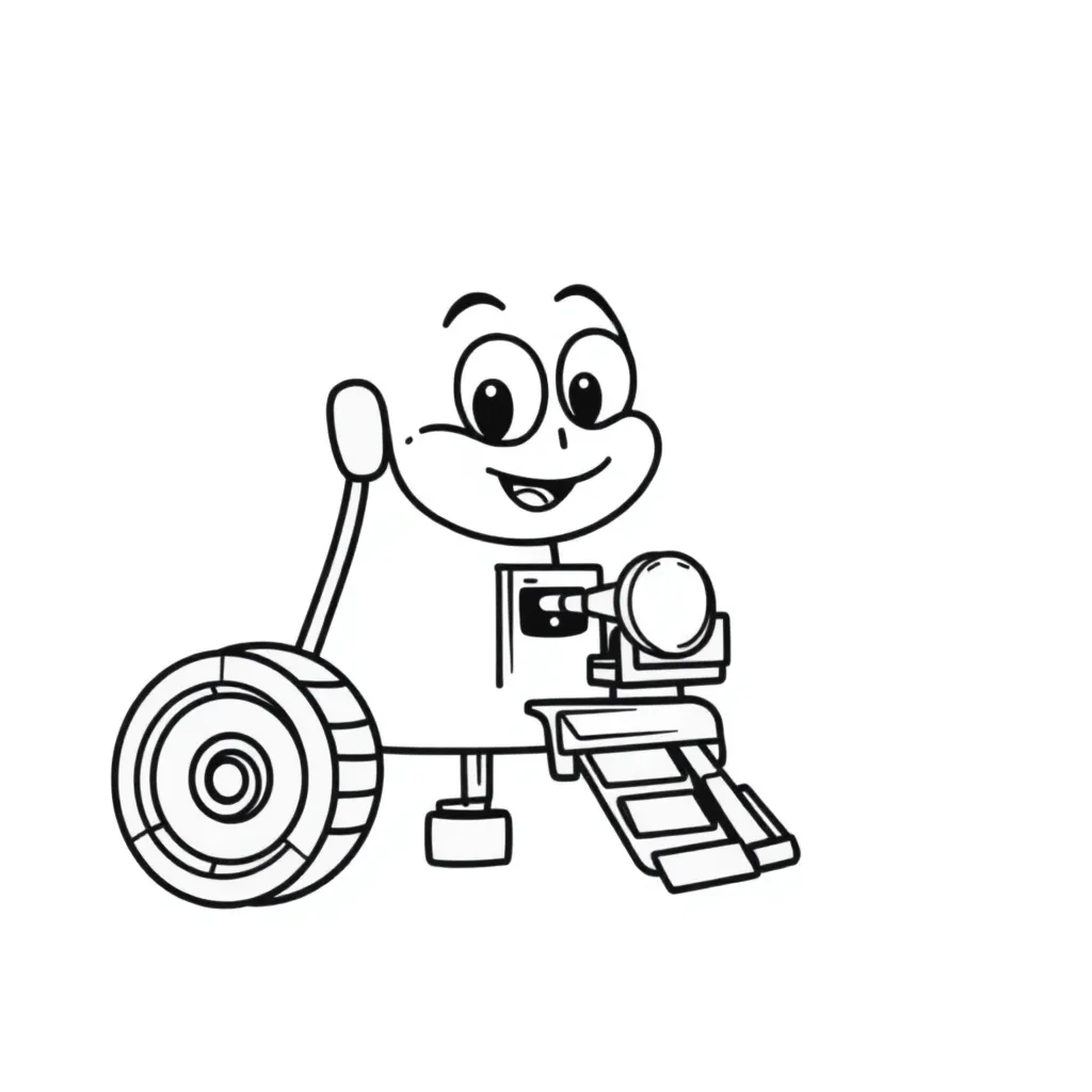 Childrens coloring page