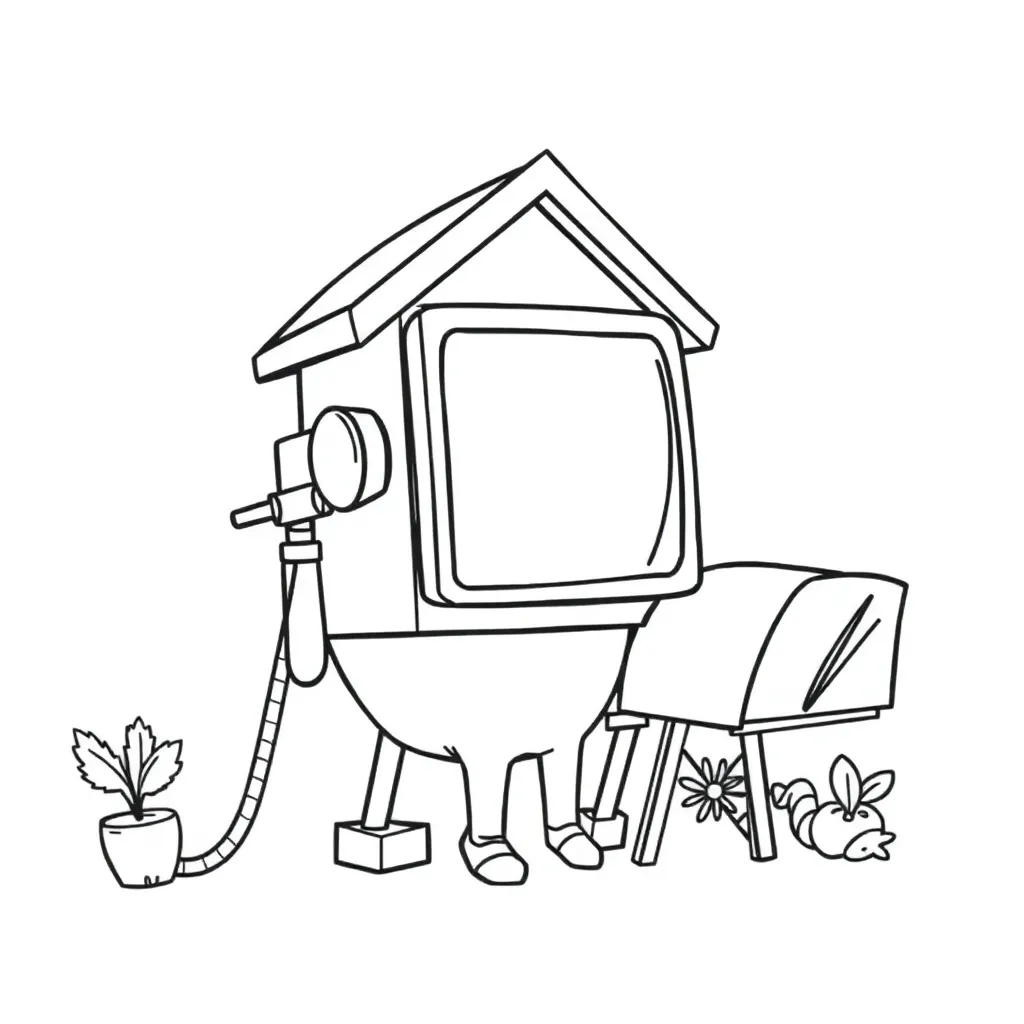Childrens coloring page