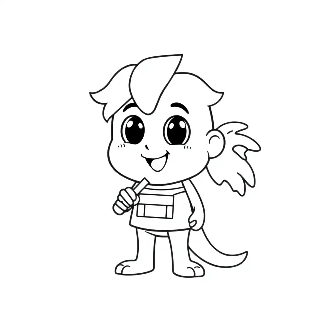 Childrens coloring page