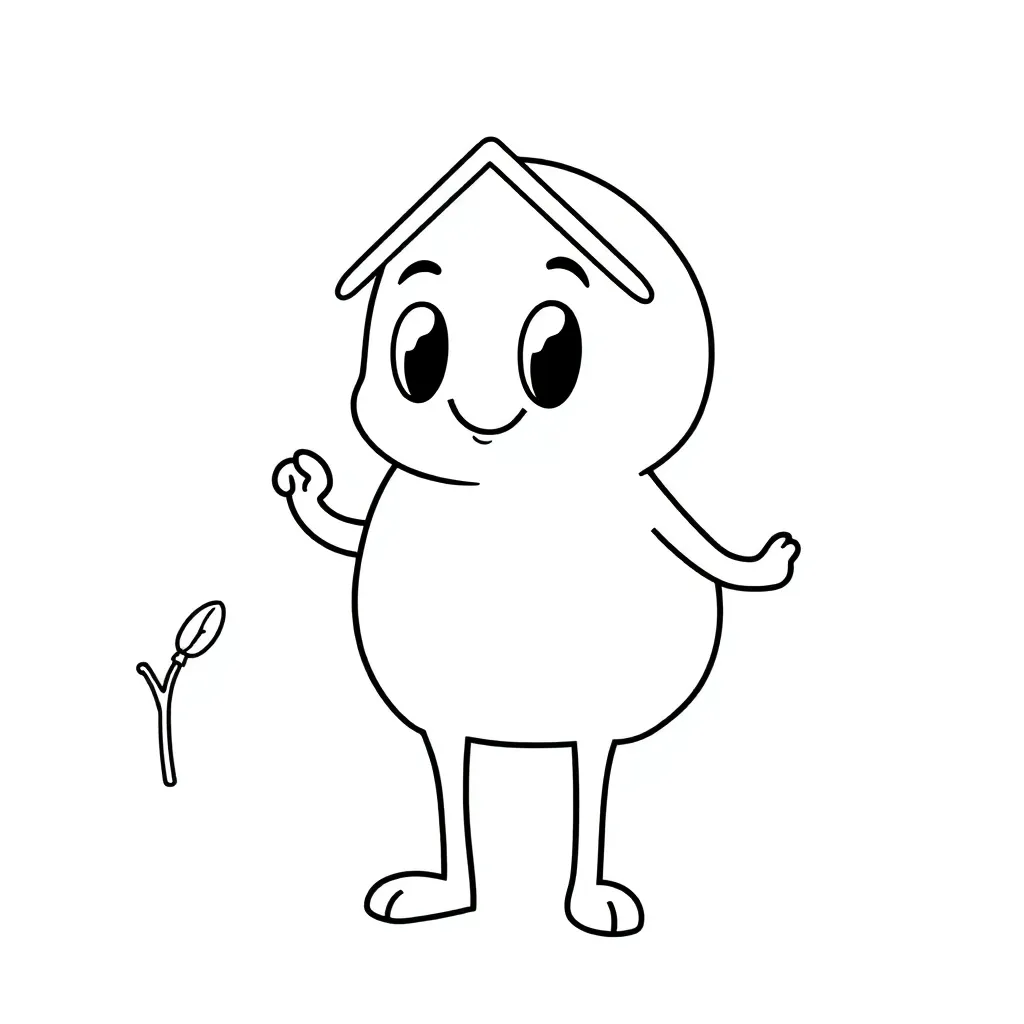 Childrens coloring page