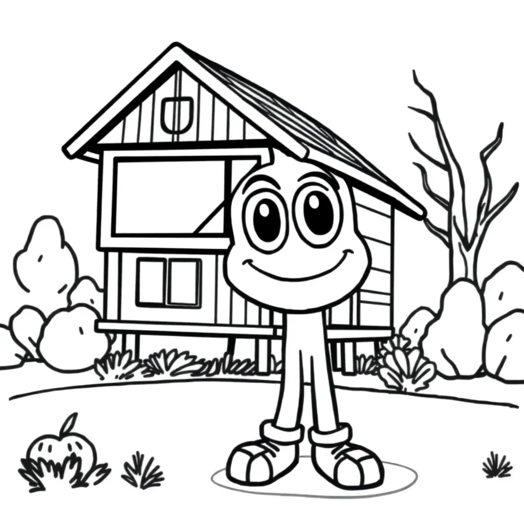 Childrens coloring page