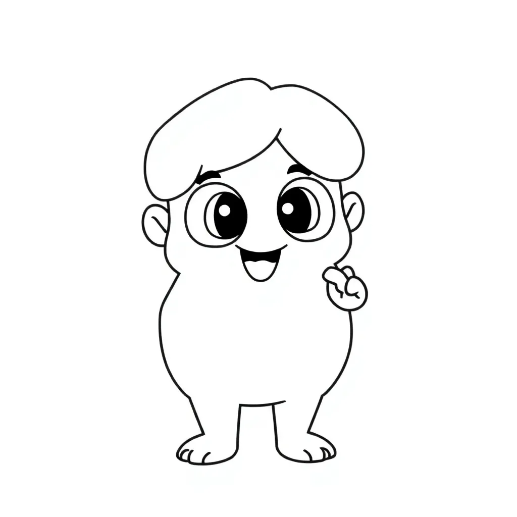 Childrens coloring page