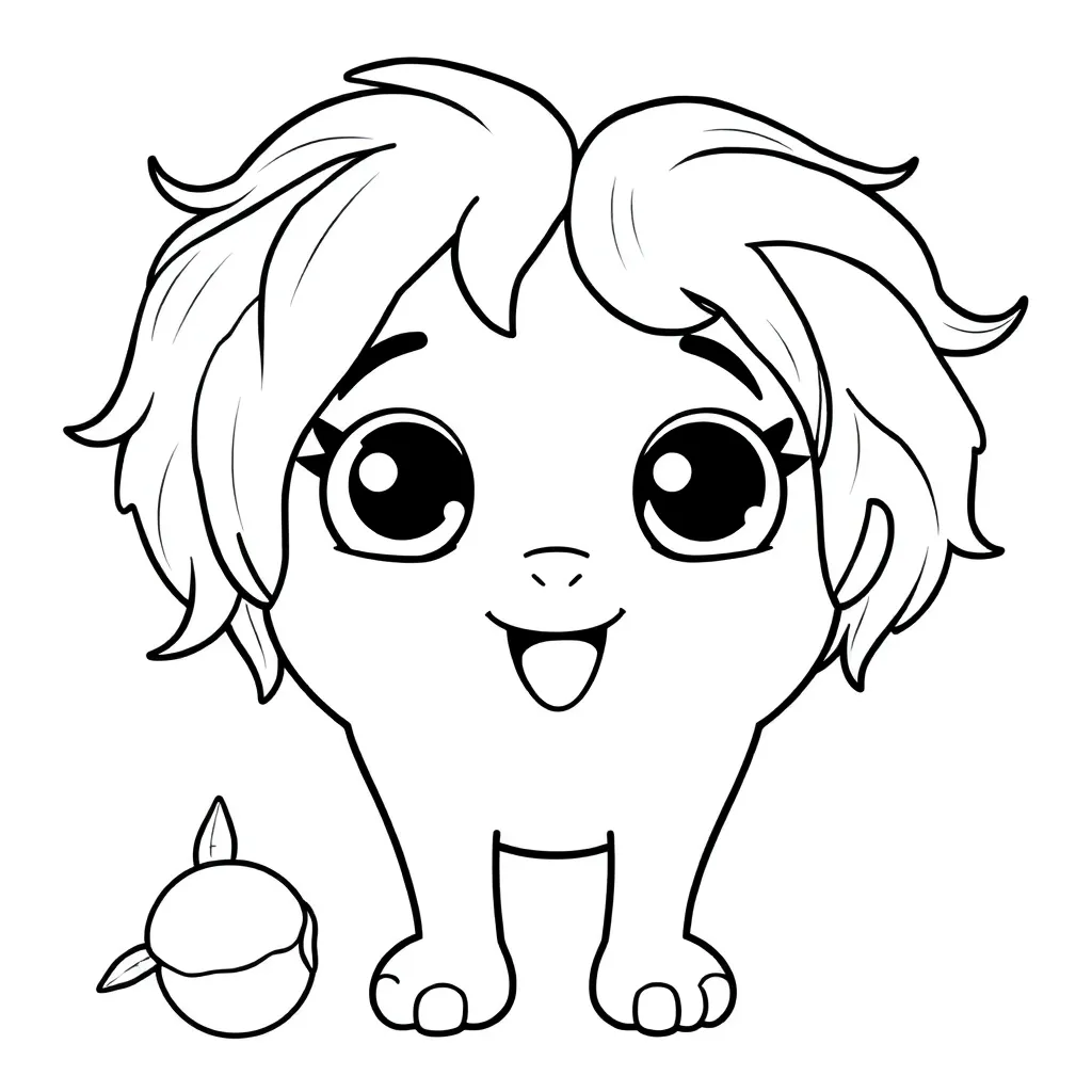 Childrens coloring page