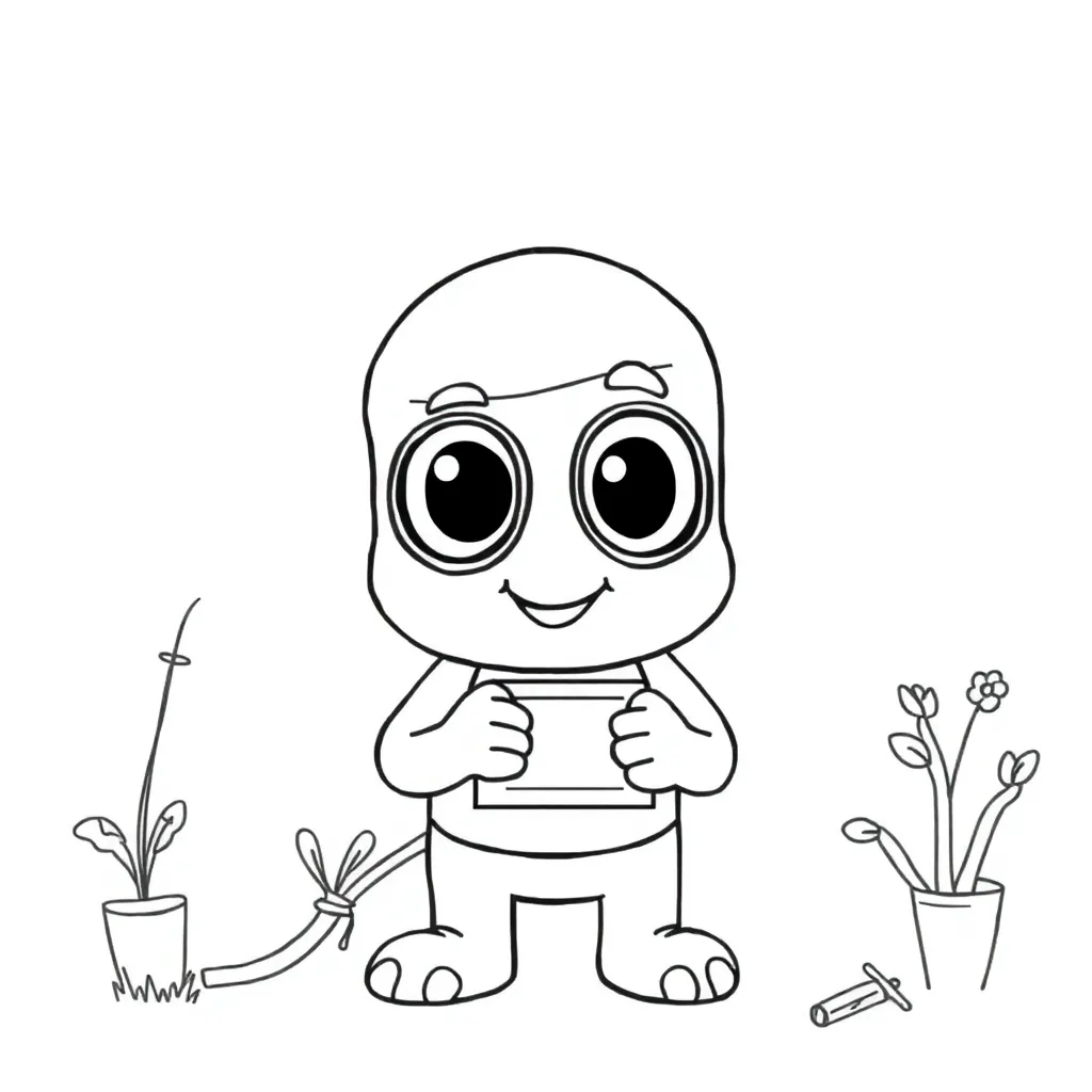 Childrens coloring page