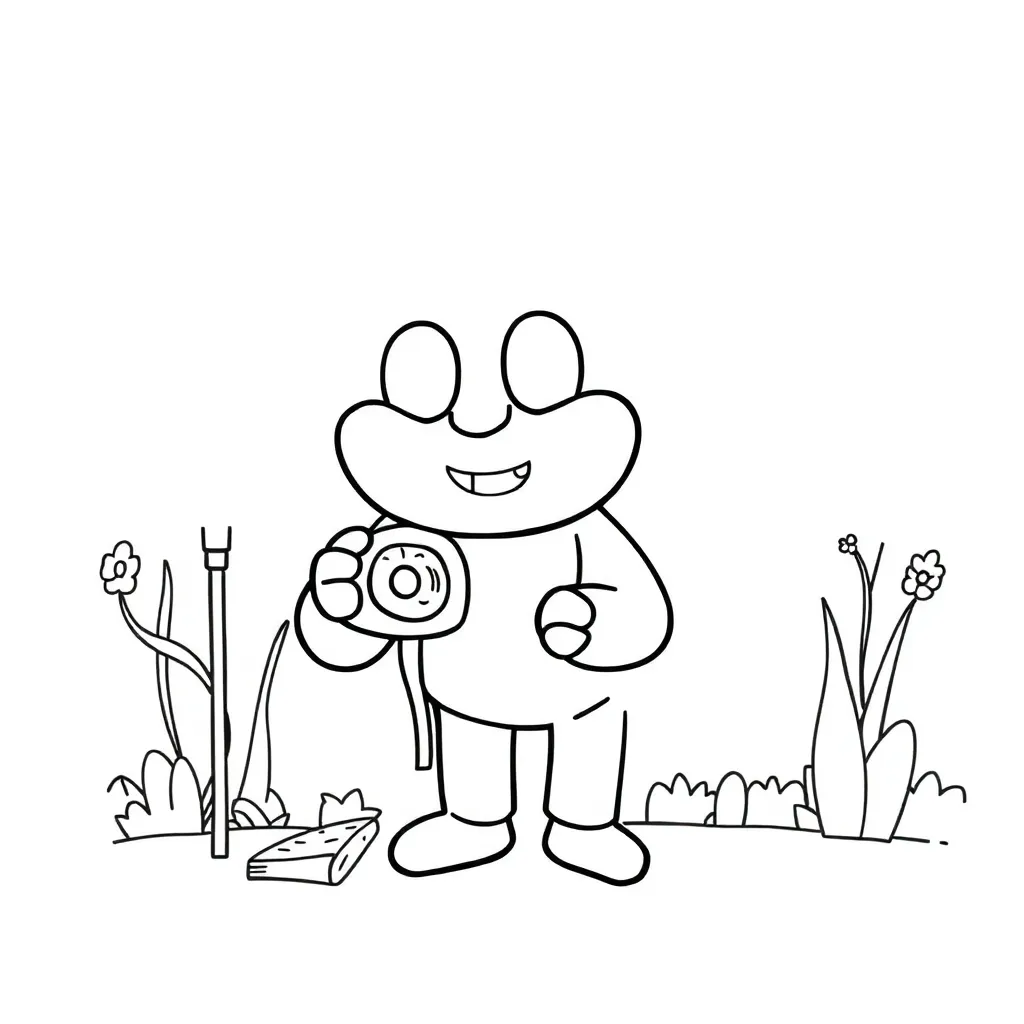 Childrens coloring page