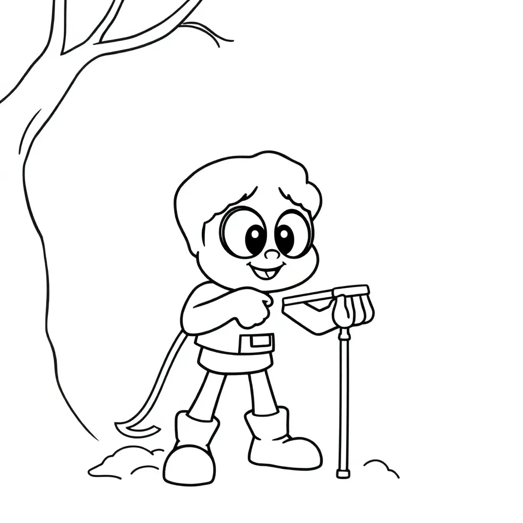 Childrens coloring page