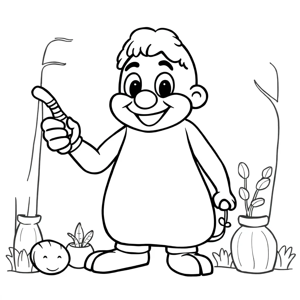 Childrens coloring page