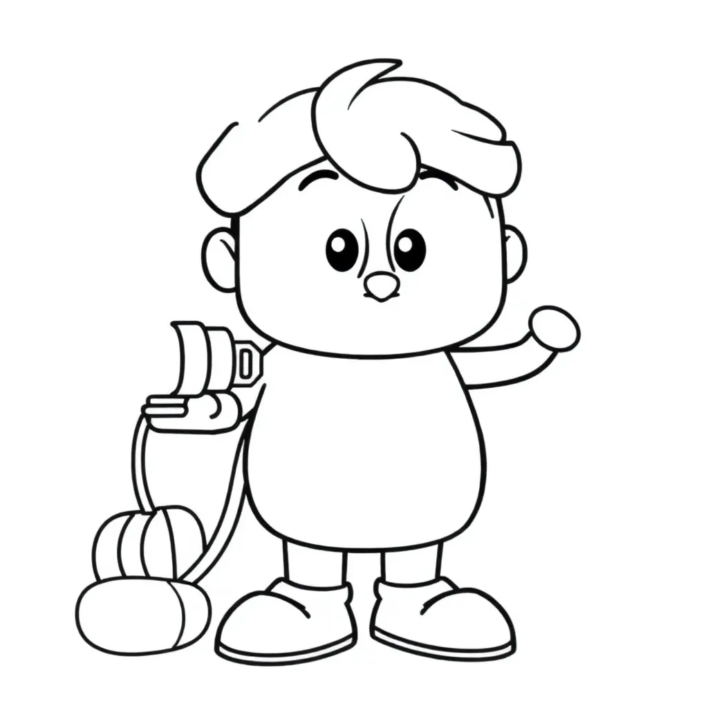 Childrens coloring page