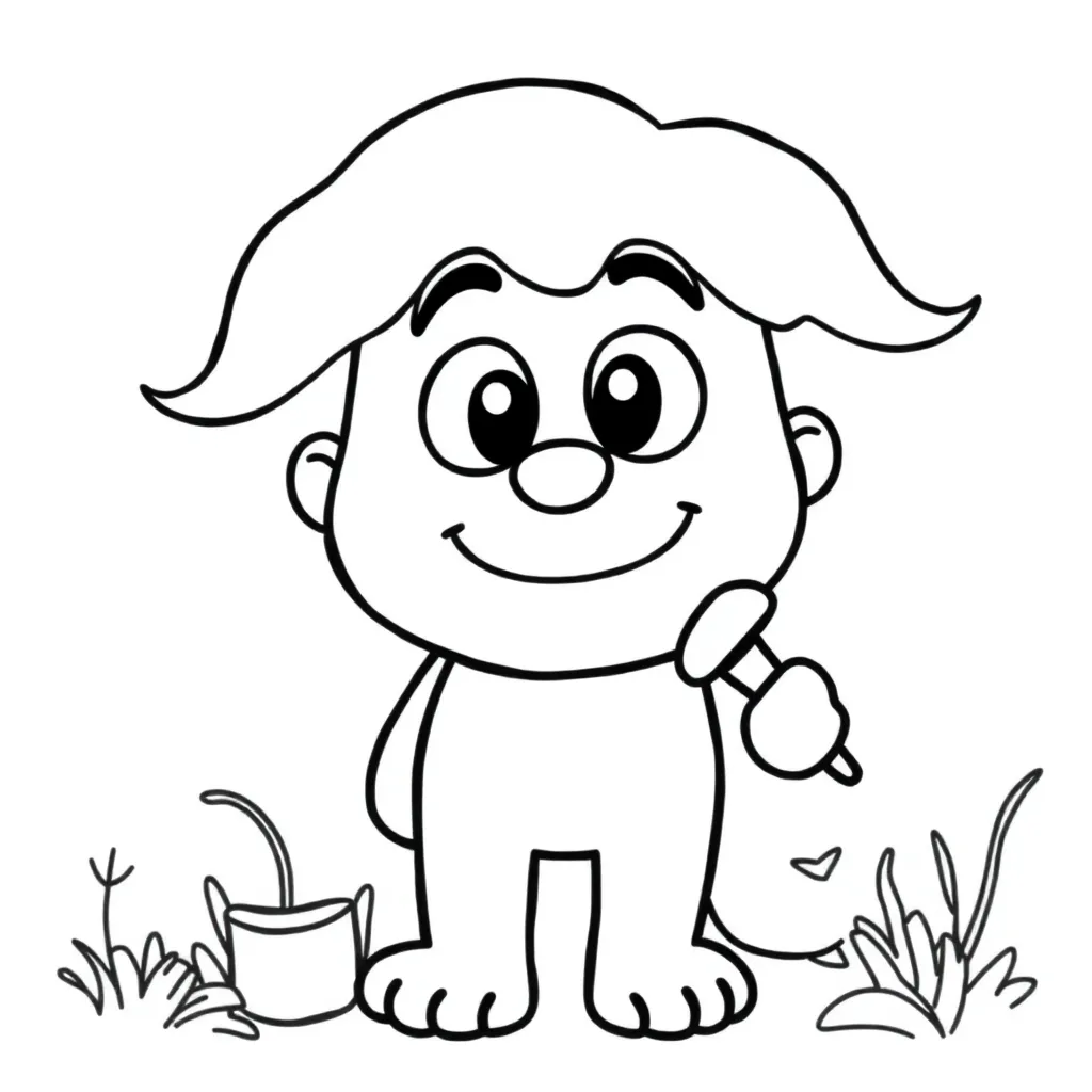Childrens coloring page
