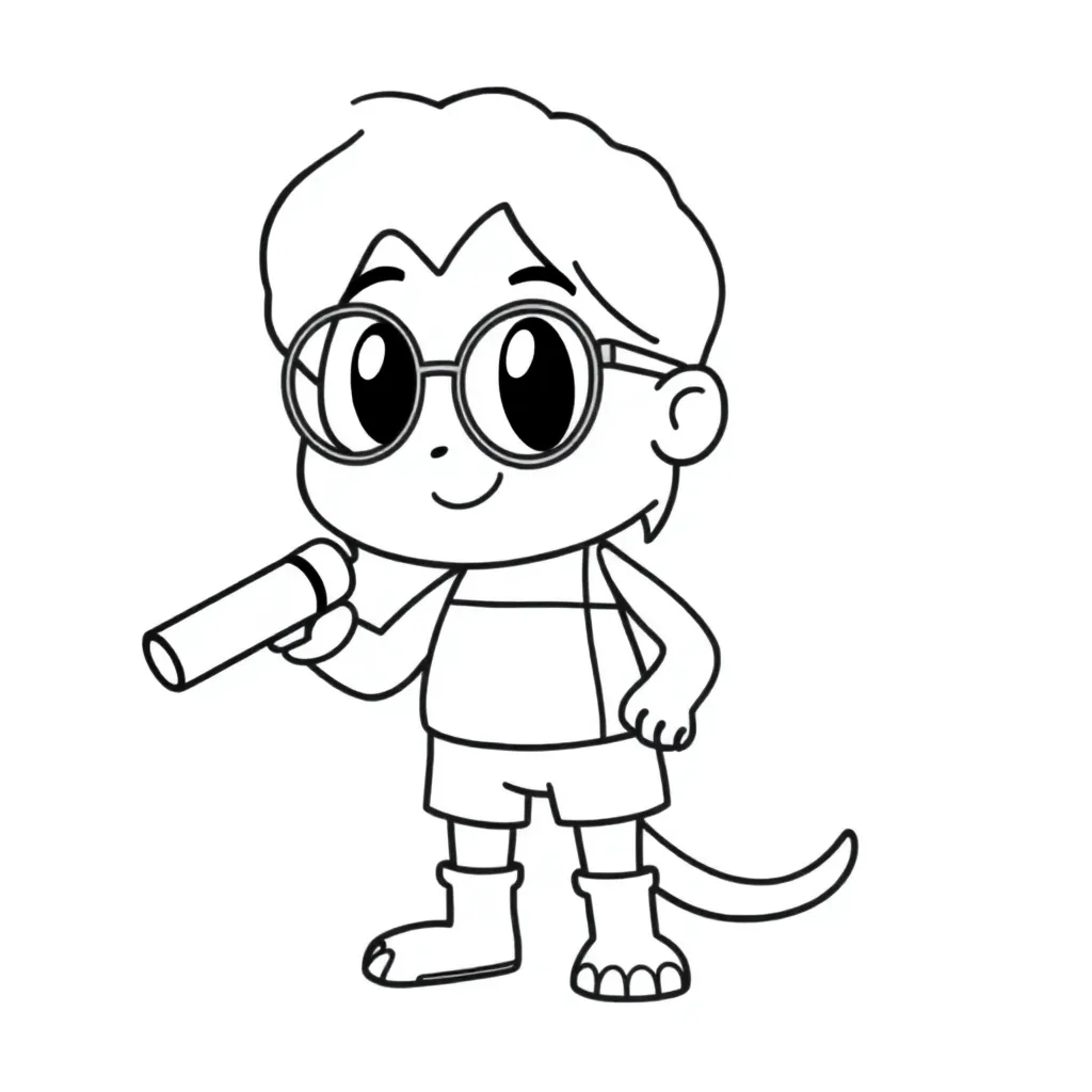 Childrens coloring page