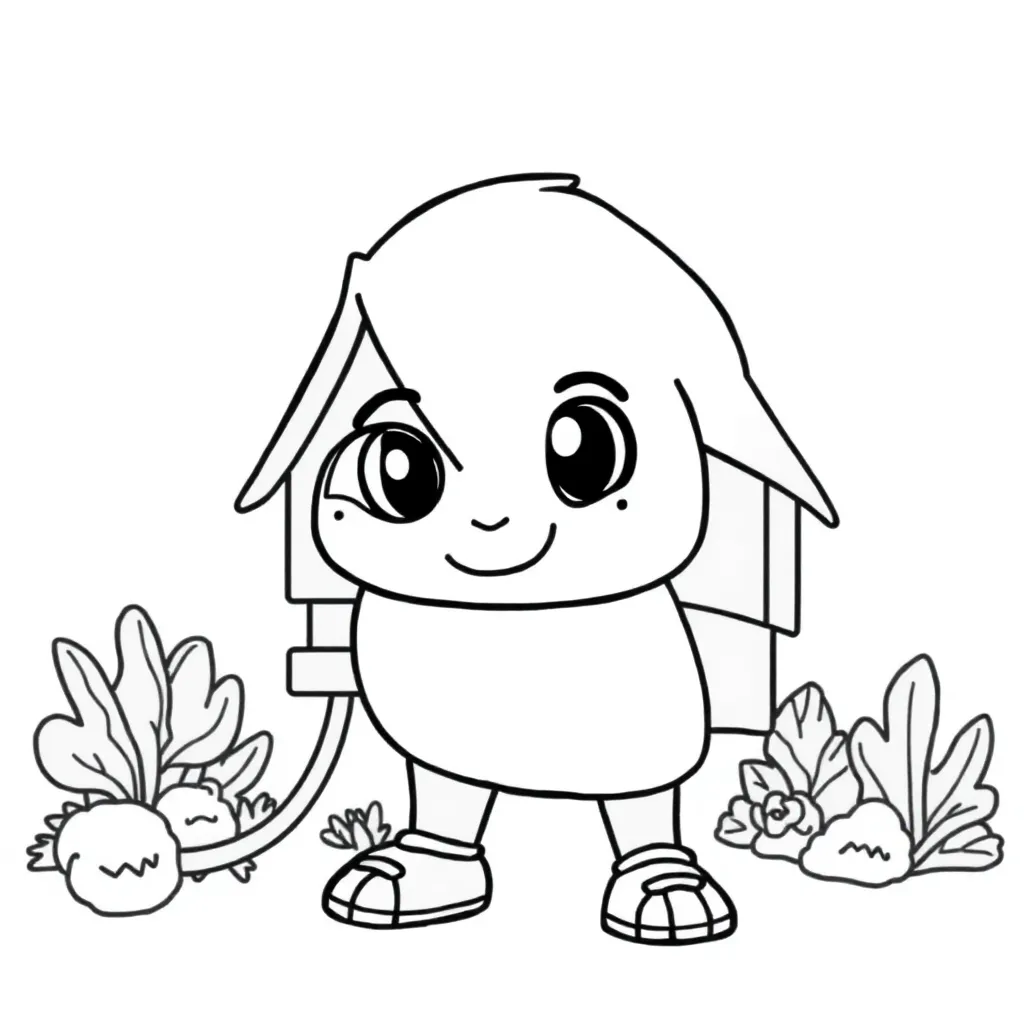 Childrens coloring page