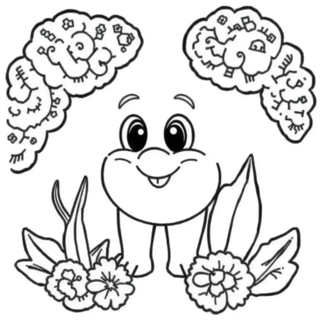 Childrens coloring page
