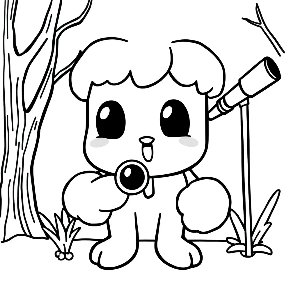 Childrens coloring page