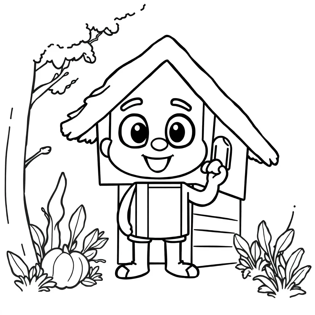 Childrens coloring page