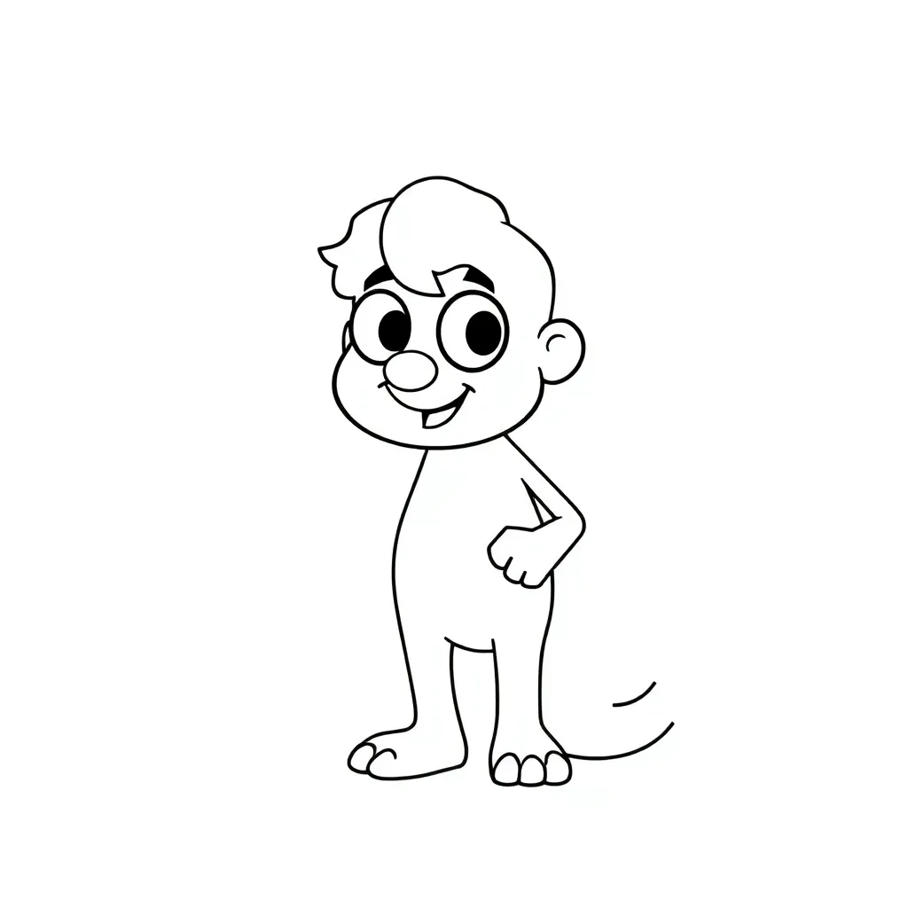 Childrens coloring page