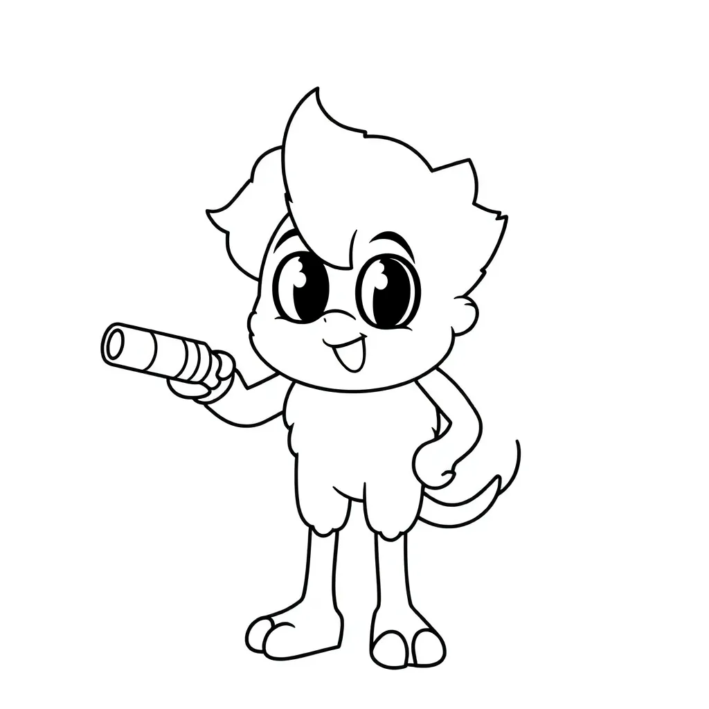 Childrens coloring page