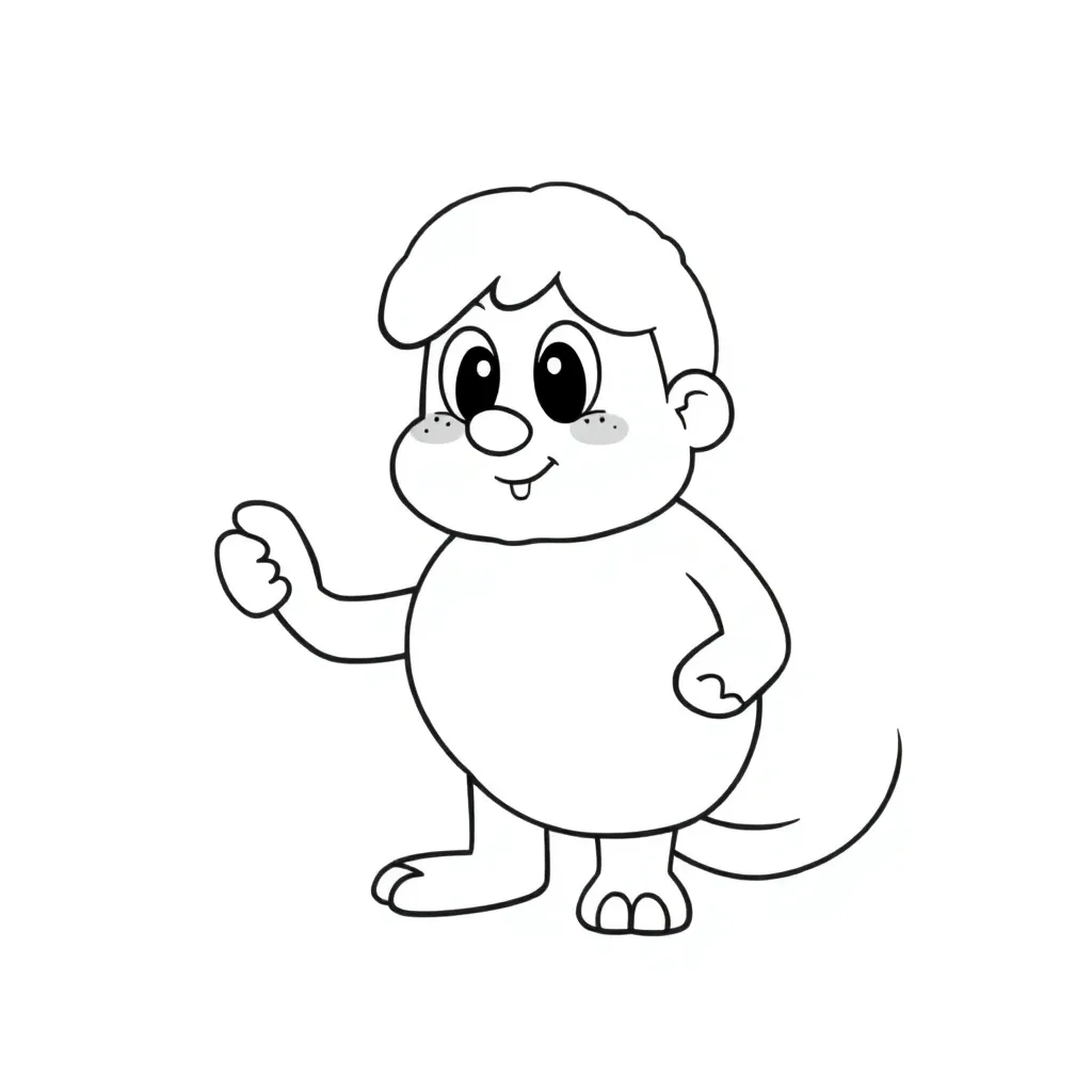 Childrens coloring page