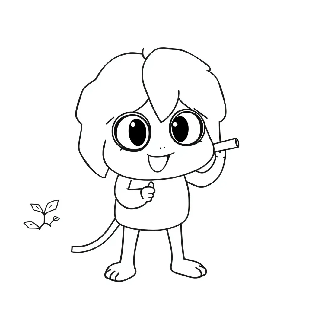 kleurplaat voor kinderen