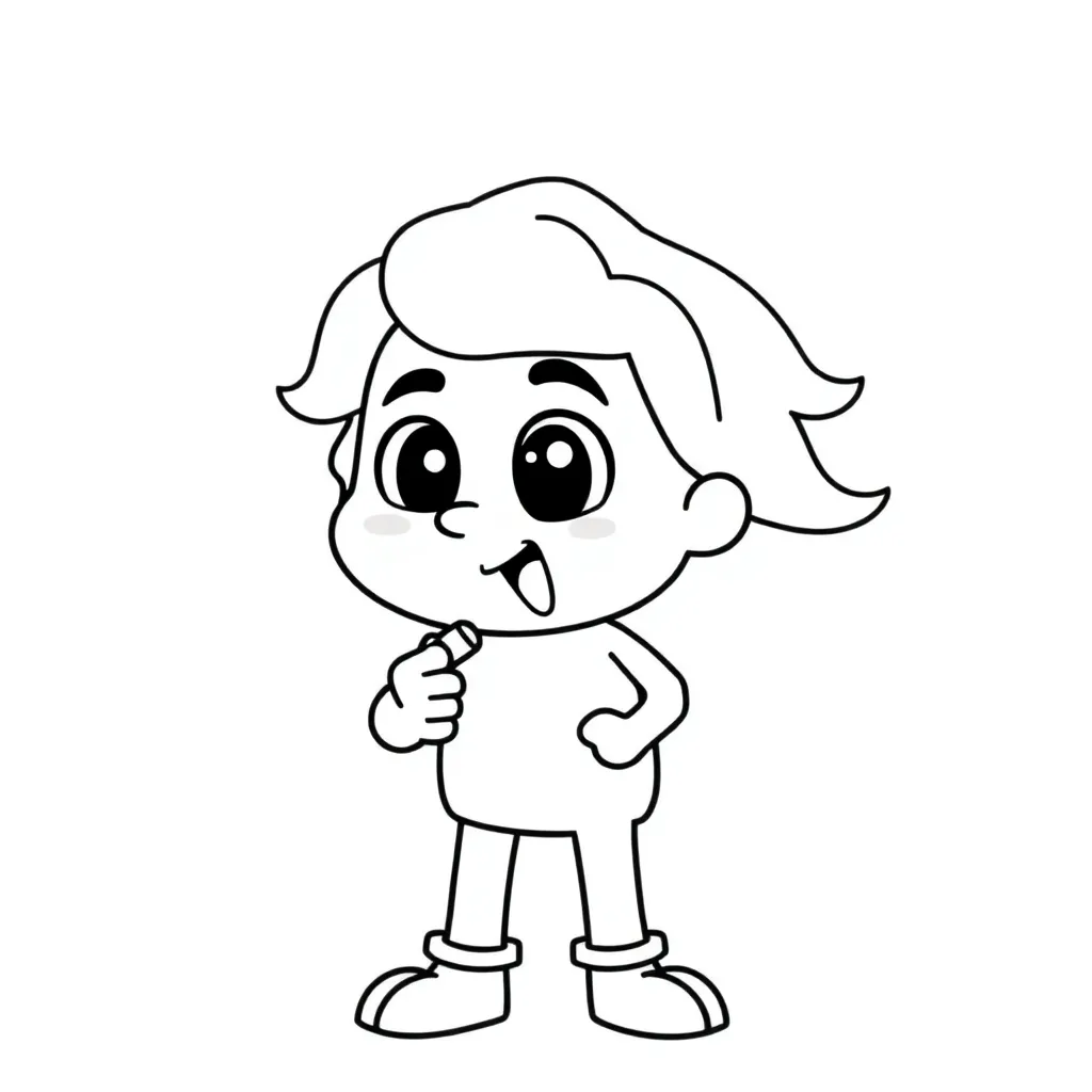 Childrens coloring page