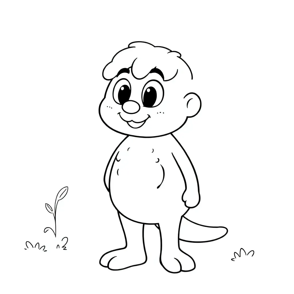 Childrens coloring page