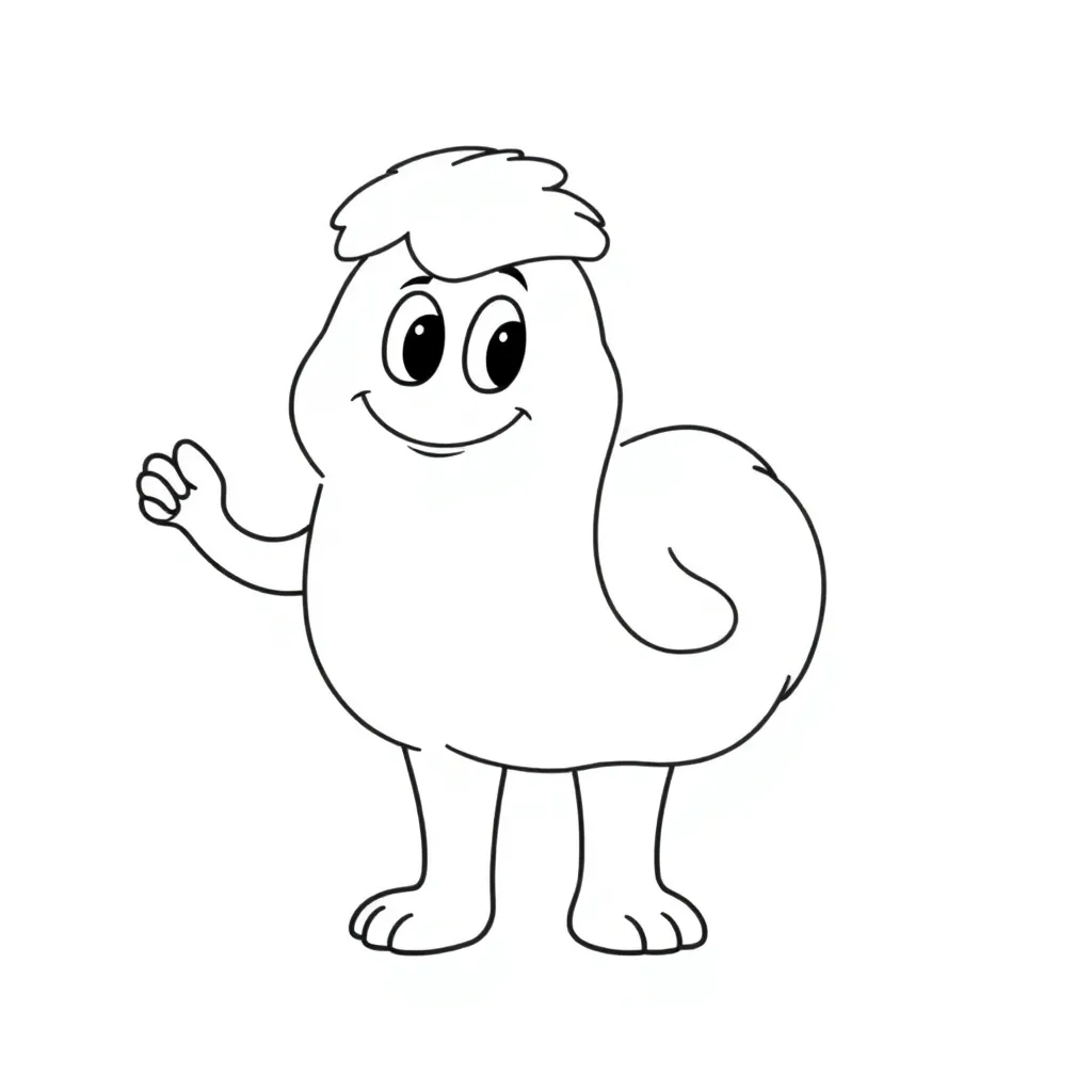 Childrens coloring page