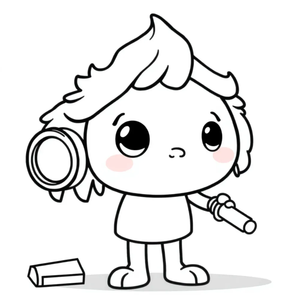 Childrens coloring page