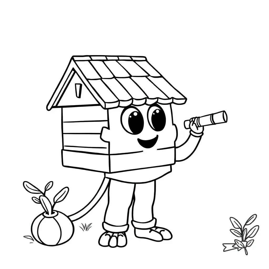 Childrens coloring page