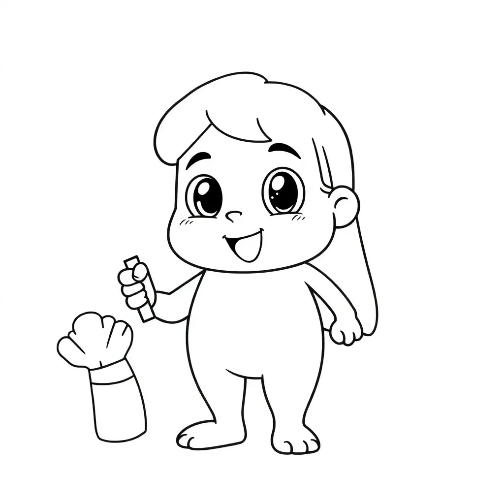 Childrens coloring page