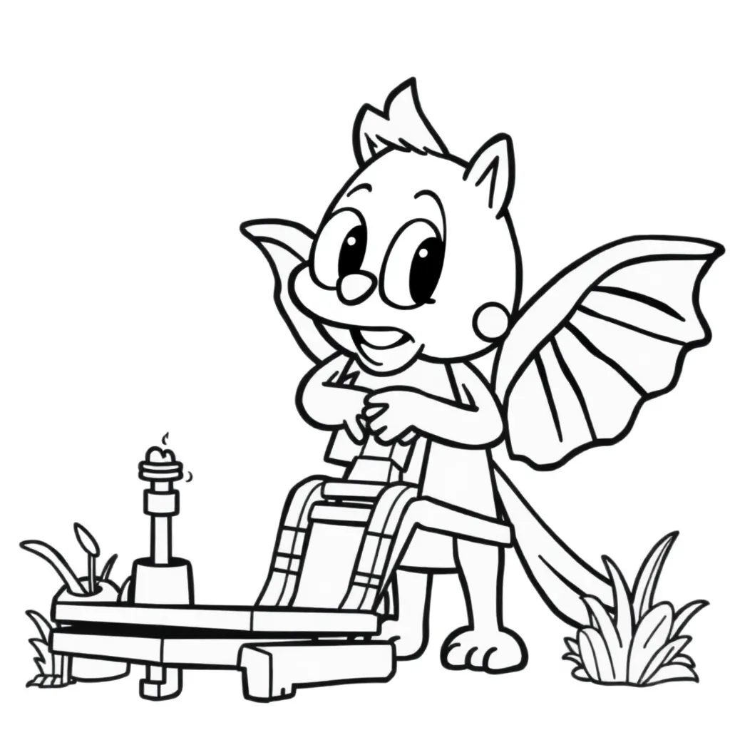 Childrens coloring page
