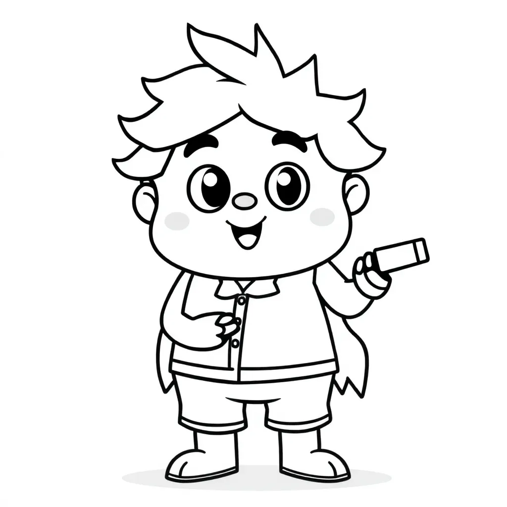 Childrens coloring page