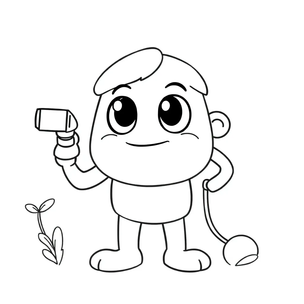 Childrens coloring page